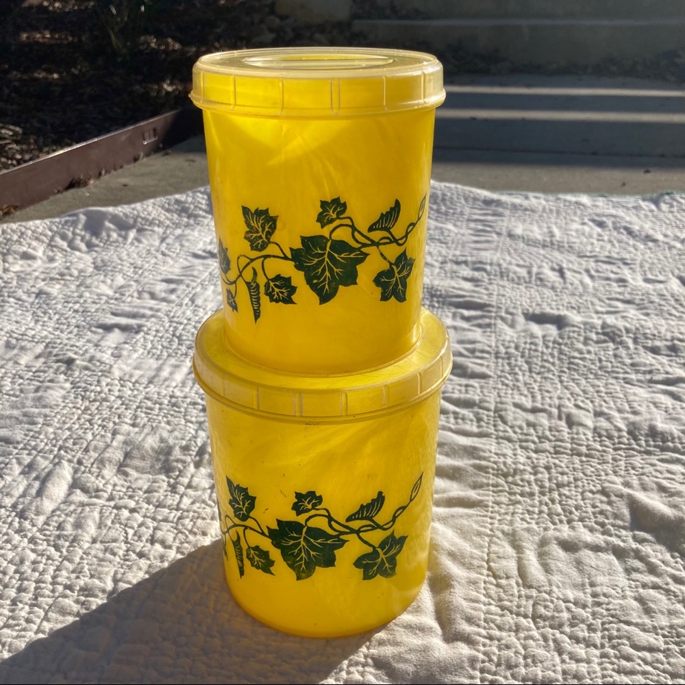 Vintage canisters